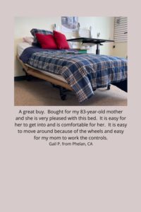adjustable bed testimonial